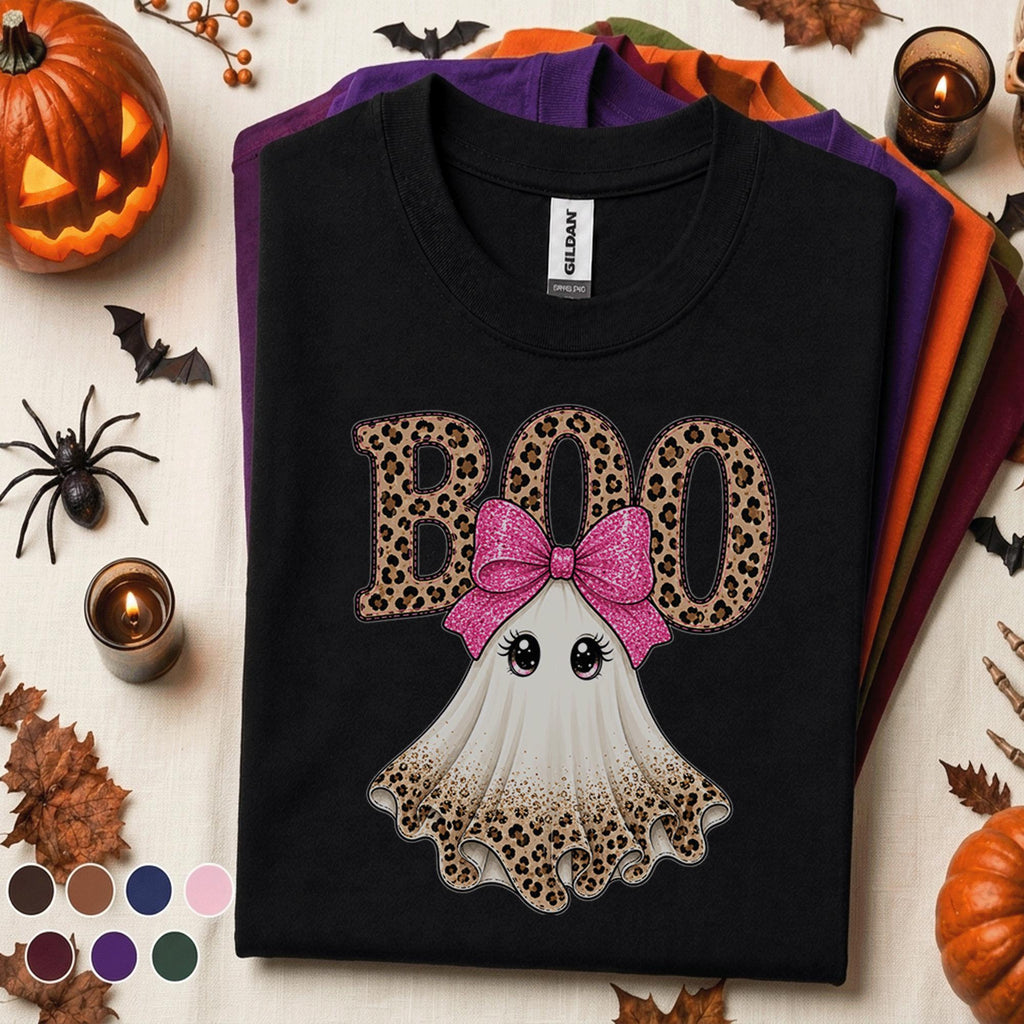 Boo Halloween Shirt, Cute Ghost Tee