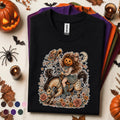 Pumpkin Cowgirl Halloween Shirt, Western Horse Rider Tee