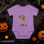 Baby Halloween Bodysuit, Pumpkin Skeleton Baby Shirt, Spooky Cute Infant Outfit, Baby Gift, Fall Newborn Onesie, Halloween Costume