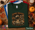 Spooky Biscuits Bakery Shirt, Halloween Black Cat Baker Tee, Cute Ghost Cookie T-Shirt, Witchy Baking Gift, Spooky Season Fall Shirt