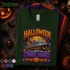 Halloween Cruise Squad Shirt, Spooky Cruise Vacation Tee, Pumpkin Ship Halloween Shirt, Matching Family Group Cruise Trip Gift Tee