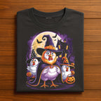Funny Halloween Chicken Shirt, Chicken Halloween Sweatshirt, Witchy Chickens Tee, Pumpkin Fall Shirt, Farm Animal Costume, Farmer Halloween