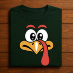 Funny Turkey Face Shirt, Cute Thanksgiving Tee, Matching Thanksgiving for Women Kids Men Turkey Face Family, Gift Thanksgiving Sweatshirt
