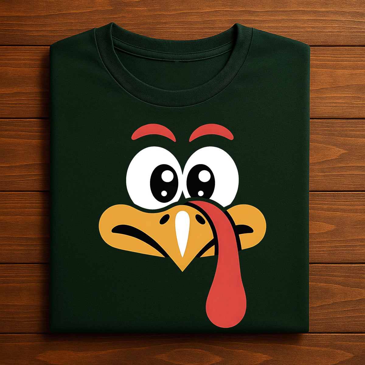 Funny Turkey Face Shirt, Cute Thanksgiving Tee, Matching Thanksgiving for Women Kids Men Turkey Face Family, Gift Thanksgiving Sweatshirt