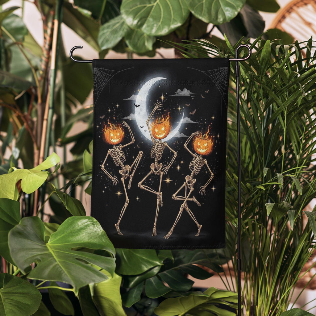 Halloween Skeleton Garden Flag, Liberal Outdoor Halloween Decor Banner, Halloween Garden Flag, Halloween Decor, Halloween decoration