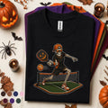 Skeleton Pickleball Halloween Shirt, Spooky Pickleball Player Tee