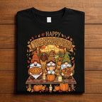 Happy Thanksgiving Family Matching Shirt Turkey Autumn Pumpkin Fall Outfits, Happy Thanksgiving Sweatshirt, Thankful Thanksgiving Gnome Gift