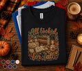 All Booked for Fall Shirt, Cozy Autumn Book Lover Tee
