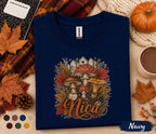 Fall NICU Nurse Shirt, Autumn Mushroom NICU Nurse Tee, Cute Nurse Gift, Cozy Healthcare Worker Sweatshirt, Registered Nurse Fall Medical