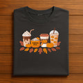 Pumpkin Spice Coffee Shirt, Fall Latte Lover Tee