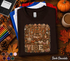Fall Vibes Shirt Cozy Autumn Pumpkin Coffee Tee Cute Harvest Season Shirt Thanksgiving Outfit Pumpkin Lover Gift Farmhouse Fall Decor