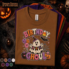 Birthday Ghoul Halloween Shirt, Cute Ghost Birthday Tee, Spooky Birthday Party Shirt, October Birthday Gift, Boo Ghost Halloween T-Shirt