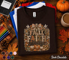 Fall Faith Forever Shirt Christian Fall Shirt Pumpkin Faith Tee Autumn Bible Verse Shirt Thanksgiving Christian Gift Religious Fall Tee