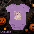 Pink Ghost Baby Bodysuit, Coquette Halloween Outfit, Boo Infant Shirt, Girly First Halloween Gift, Cute Spooky Newborn Costume, Fall Baby
