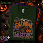 Grandma Witch Halloween Shirt, Funny Witch Grandma Tee, Spooky Grandma Halloween Gift, Retro Pumpkin Witch Shirt, Fall Grandmother Tee