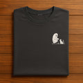 Ghost Cat pocket halloween shirt ghost and cat Sweatshirt, cute simple spooky style design