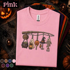 Halloween Fishing Lure Shirt, Spooky Fisherman Ghost Tee, Pumpkin Witch Fishing Shirt, Vintage Angler Gift, Trick or Tackle Fall Tee