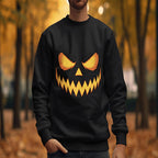 Angry Jack O Lantern Face Halloween Shirt, Pumpkin Spooky Tee
