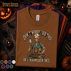 Funny Nurse Halloween Shirt, Nursing Student Skeleton Tee, Skills Lab Humor Shirt, Spooky Nurse Gift, Medical School Halloween T-Shirt