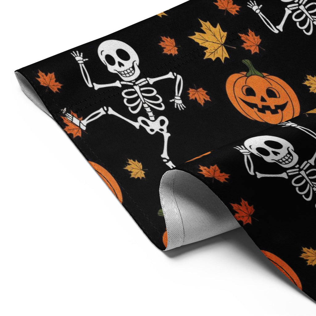 Skeleton Flag Garden, Pumpkin Halloween Decor, Ghoulish Garden Banner, Halloween Garden Flagr, Whimsical Outdoor Decor, Spooky Home Accent