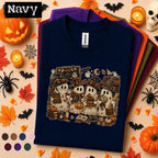 Cute Ghost Teacher Halloween Shirt, Spooky Classroom Teacher Tee, Fall Pumpkin School Shirt, Retro Halloween Gift for Teachers Women