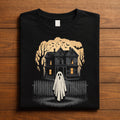 Haunted House Ghost Shirt, Spooky Halloween Spirit Tee