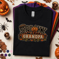 Spooky Grandpa Halloween Shirt, Funny Pumpkin Grandpa Tee
