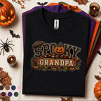 Spooky Grandpa Halloween Shirt, Funny Pumpkin Grandpa Tee