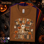 Preschool Teacher Halloween Shirt, You Cant Scare Me I Teach Preschool Tee, Cute Ghost Teacher Shirt, Spooky Classroom Fall Educator Gift