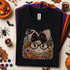 Halloween Cat Shirt, Cute Witchy Cat T Shirt
