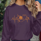 Halloween Heartbeat Shirt, Halloween Nurse Shirt, Nurse Halloween Tee, Spooky Medical Nurses Doctors And Healthcare Workers Halloween Outfit