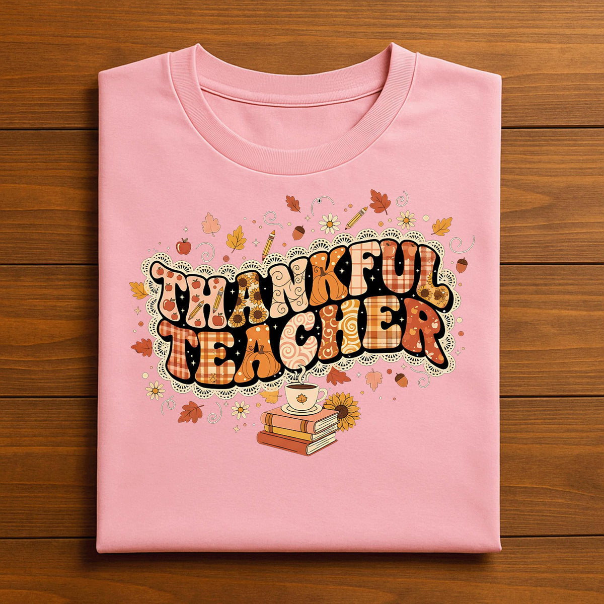Cute Turkey Thanksgiving Teacher Shirt One Thankful Teacher Autumn Fall Harvest Classroom Tee, Gift Teacher Thanksgiving Sweatshirt