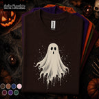 Halloween Ghost Shirt, Spooky Season T Shirt, Cute Ghost Tee, Vintage Halloween Tee, Fall Pumpkin Party Shirt, Unisex Gift Tee