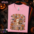 Preschool Teacher Halloween Shirt, You Cant Scare Me I Teach Preschool Tee, Cute Ghost Teacher Shirt, Spooky Classroom Fall Educator Gift