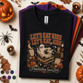 Funny English Teacher Halloween Shirt, Lets Eat Kids Punctuation Saves Lives Tee
