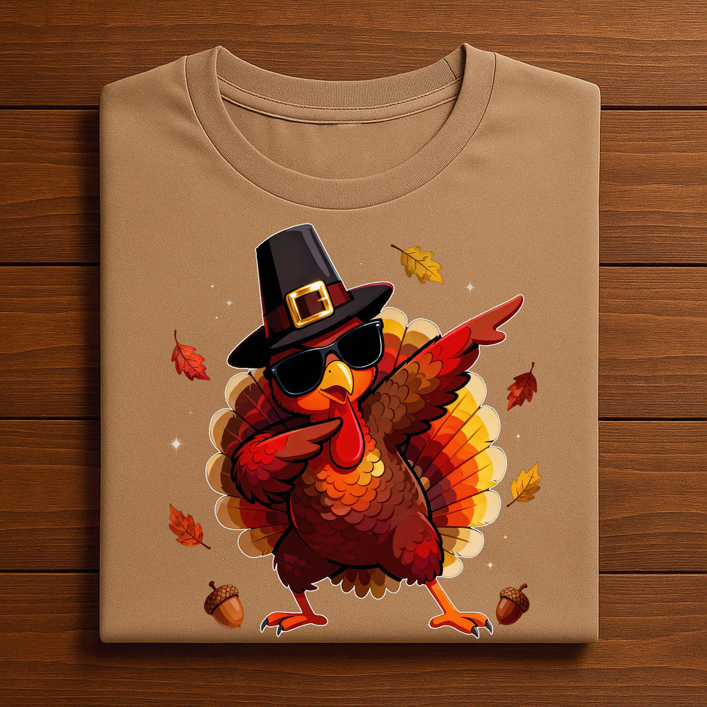 Cool Dab Turkey Thanksgiving Autumn Party Look, Dabbing Turkey Shirt, Thanksgiving Shirt, Gift Thanksgiving Sweatshirt, Thanksgiving Hoodie