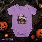 Ghost Monster Truck Halloween Baby Bodysuit, Pumpkin Infant Onesie, Spooky Truck Baby Outfit, First Halloween Gift for Little Truck Fan