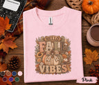 Hello Fall Vibes Shirt, Cozy Autumn Pumpkin Tee, Rustic Thanksgiving Sweatshirt, Plaid Pumpkin Bow Shirt, Cute Harvest Season Gift for Women