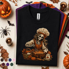 Skeleton Baker Halloween Shirt, Spooky Baking Tee