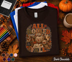 All Booked for Fall Shirt, Cozy Fall Reading Shirt, Book Lover Pumpkin Tee, Autumn Library Sweatshirt, Teacher Reader Gift, Bookish Fall Tee