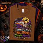 Halloween Cruise Squad Shirt, Spooky Salty Nauti Cruise Tee, Ghost Witch Pumpkin Vacation Shirt, Family Group Halloween Cruise Gift