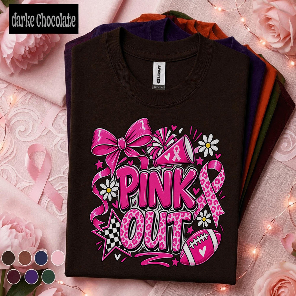 Breast Cancer Awareness Shirt, Pink Out T Shirt, Breast Cancer Support Tee, Pink Ribbon Graphic Shirt, October Awareness Gift for Women