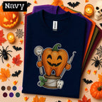 Pumpkin Tooth Halloween Shirt, Dental Hygienist Tee, Dentist Halloween Gift, Dental Assistant Shirt, Cute Spooky Dental Office T-Shirt
