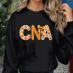 Fall CNA Pumpkin Shirt Certified Nursing Assistant Tee, Cute Autumn Nurse Pumpkin, Spooky CNA Halloween Gift For Nurses Thanksgiving Nurse
