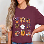 Dentist Halloween Dental Shirt Ghosts Pumpkins Teeth Bows, Spooky Dentist Hygienist Syringe Graphic Tee, Gift Dental Halloween Sweatshirt
