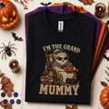 Grand Mummy Halloween Shirt, Funny Grandma Mummy Tee