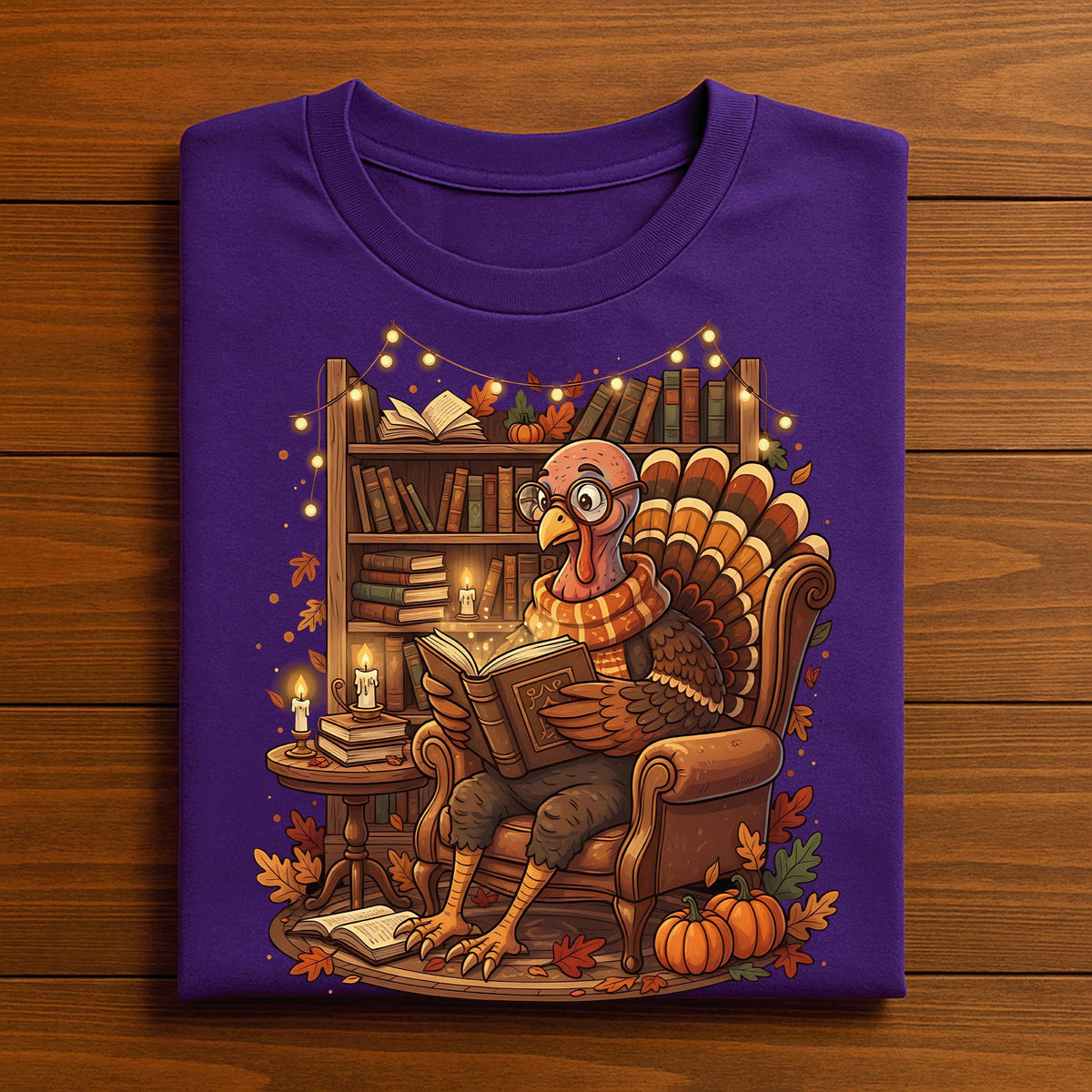 Turkey Reading Books Fall Librarian Thanksgiving Teacher Shirt, Books Turkey Teacher Thanksgiving Librarian Tee, Gift Teacher Sweatshirt