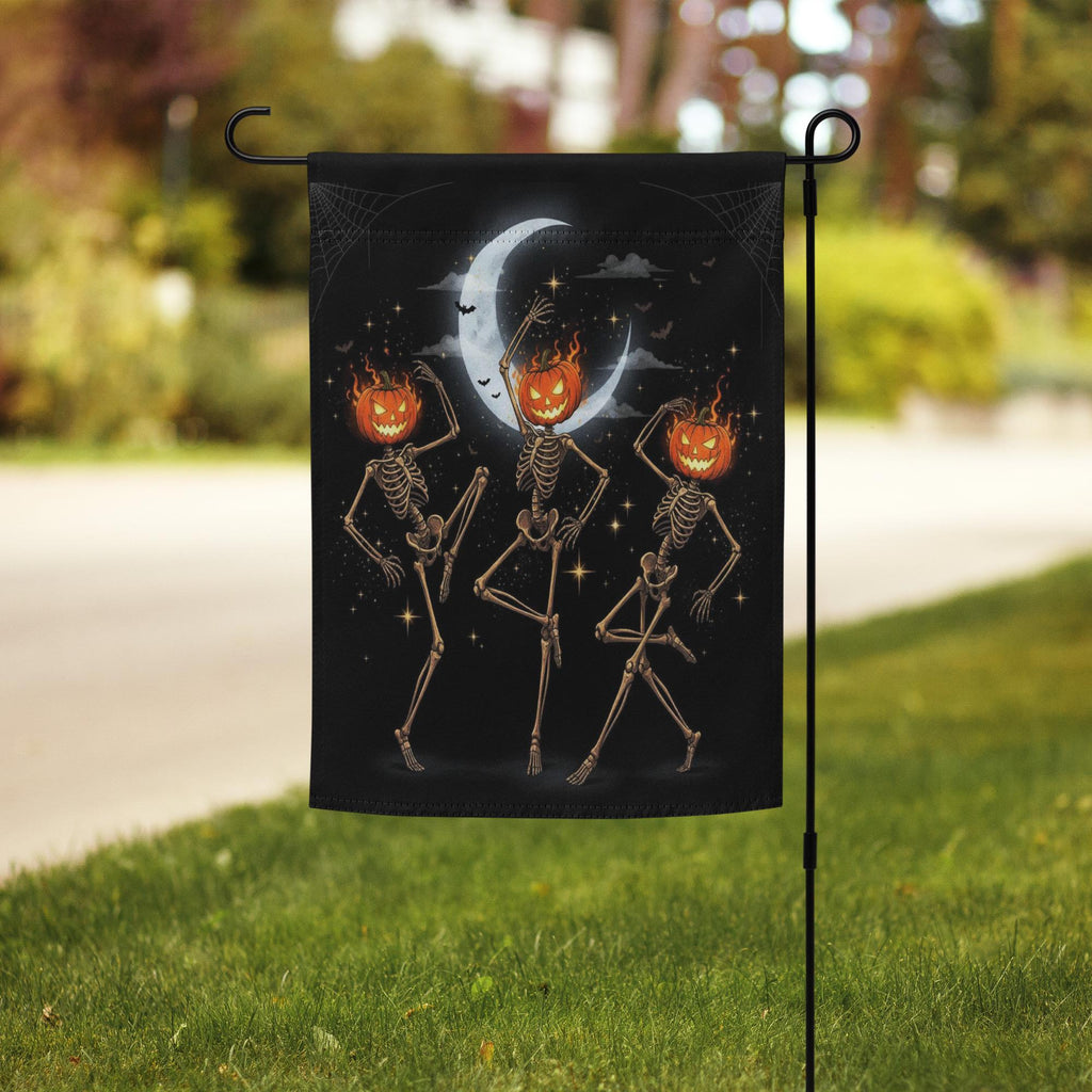 Halloween Skeleton Garden Flag, Liberal Outdoor Halloween Decor Banner, Halloween Garden Flag, Halloween Decor, Halloween decoration