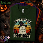 This Is Some Boo Sheet Halloween Shirt, Funny Ghost Witch Tee, Retro Spooky Season T Shirt, Sarcastic Halloween Tee, Ghost Gift