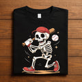 Skeleton Baseball Halloween Shirt, Ghost Baseball Sweatshirt
